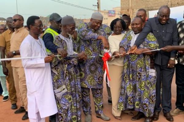 OIC legacy lives on as Barrow inaugurates 50km Urban Roads Project in Brufut