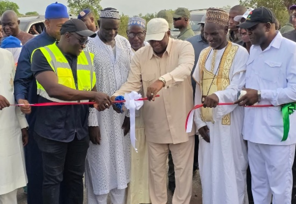 Barrow inaugurates 26KM Reneru-Karantaba road project in CRR to boost connectivity