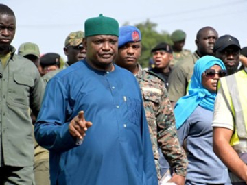 Barrow inspects Kotu Bridge, Sukuta-Jabang Overpass, says 90% complete