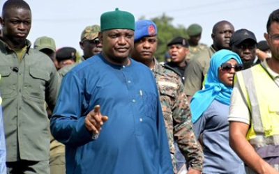 Barrow inspects Kotu Bridge, Sukuta-Jabang Overpass, says 90% complete