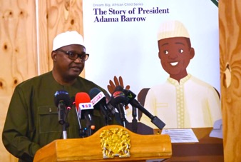 Barrow launches book: ‘The Village Boy Who Would Be President’