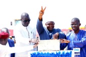 Barrow lays stone for ultramodern solar plant at Jamburr