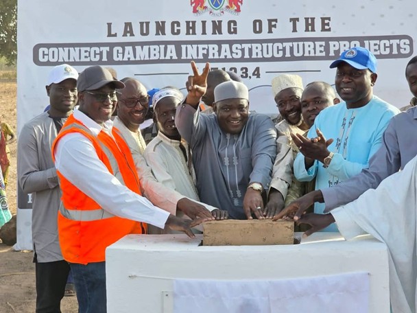 Barrow lays foundation stone for neglected Choya–Dankunku Road 