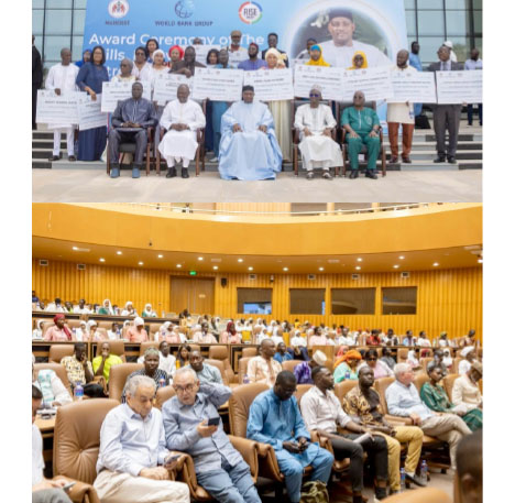 Barrow presides over award rite of fund on TVET to equip young Gambians