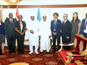 Barrow receives pre-election delegation led by former U.S. ambassador to UN