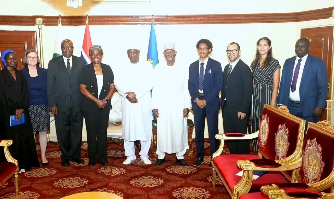 Barrow receives pre-election delegation led by former U.S. ambassador to UN