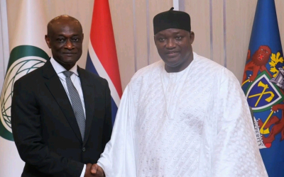 Barrow swears in Edi Faal as chief justice despite GBA Supreme Court challenge