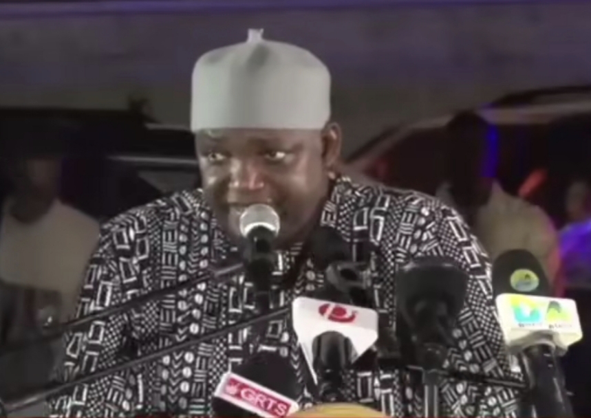 Barrow warns voters, attacks Darboe and Bensouda