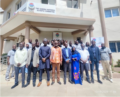 Basic sports medicine course for national associations, federations underway