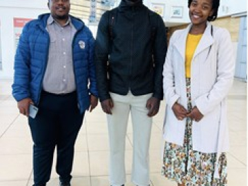 Basirou Jaye in Eswatini for engagements in establishment of Youth Connekt Chapter