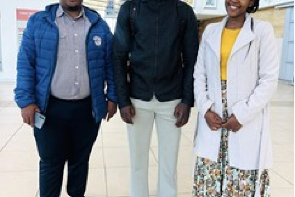 Basirou Jaye in Eswatini for engagements in establishment of Youth Connekt Chapter