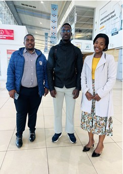 Basirou Jaye in Eswatini for engagements in establishment of Youth Connekt Chapter
