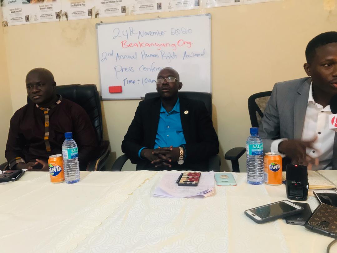Beakanyang briefs media ahead of IHRD, HRD awards