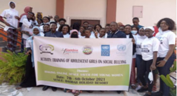 Beakanyang trains adolescent girls on social bullying