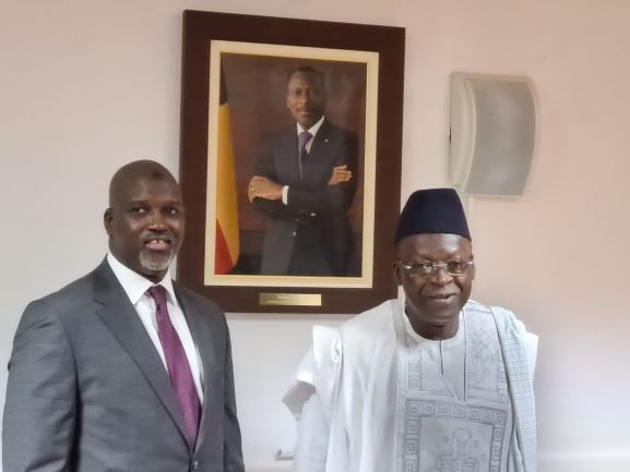 Benin Development minister receives Ba Tambadou