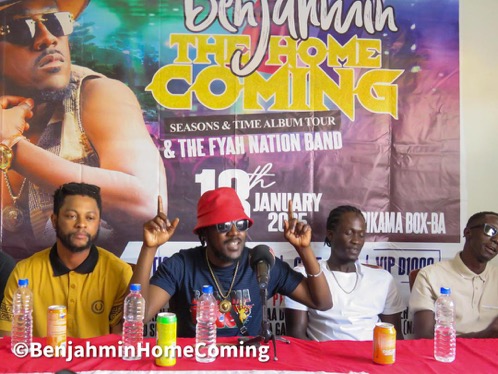 Benjamin ready for ‘Seasons & Times’ album concert on Jan 18th  