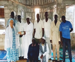BF Charity Presents Over D 70,000 to Wellingara Mosque Committee  