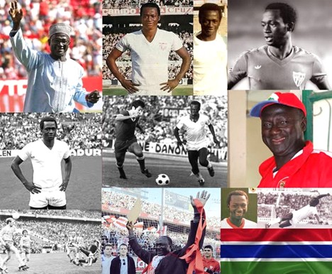 Sevilla FC unveils Gambian legend late Biri Biri tifo tribute 