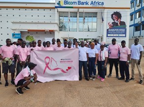 Bloom Bank, Bologel lead walk for health to raise breast cancer awareness