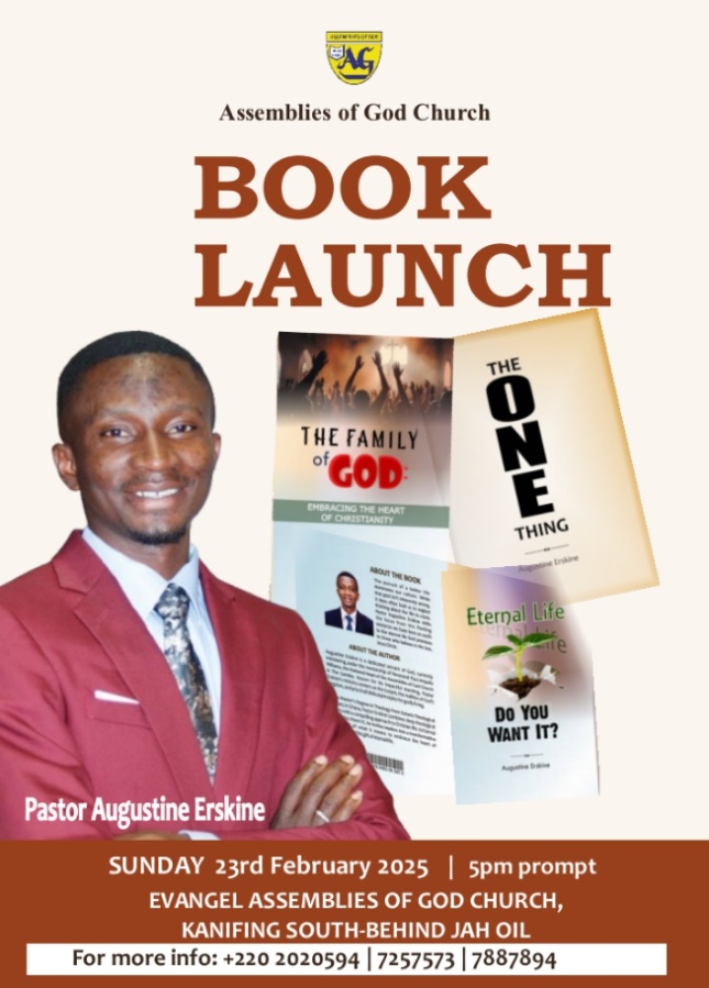 Pastor Erskine authors three classic theological books