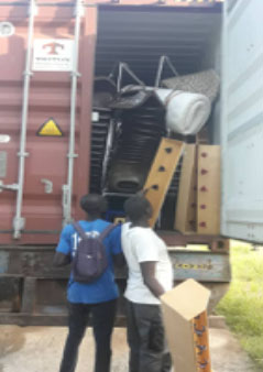 Bottrop Sponsors donates 40ft container to Kinderdorf Kindergarten