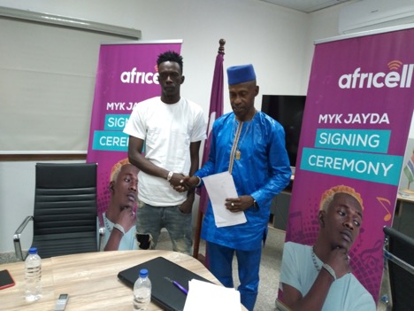 MYK Jayda signs contract with Africell