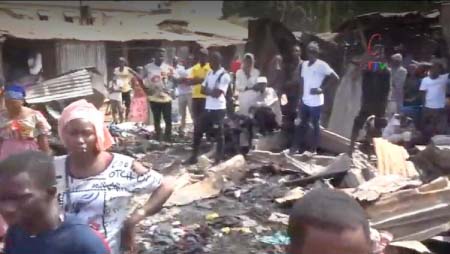 Fire ravages Brikama Market