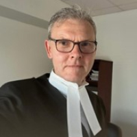 British barrister Martin Hackett