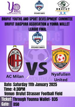 Brufut nawettan league final set for tomorrow