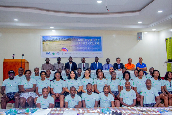 CAVB int'l referee course officially opened in Gambia