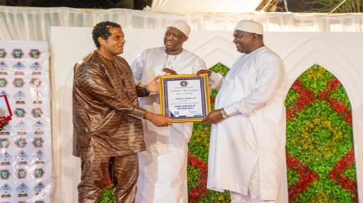 Africell wins Gambia’s largest Taxpayer Award for the 7th time