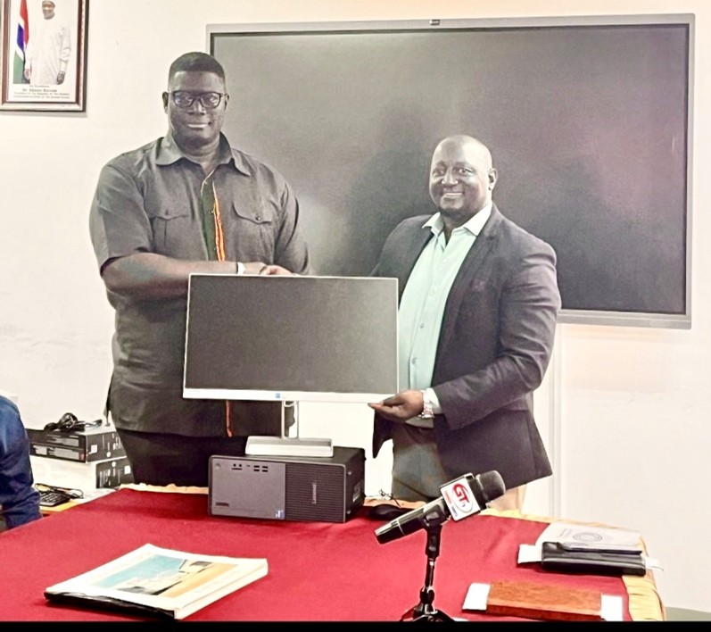 CEO hails Salam as Kanifing General Hospital ICT Dept boosted
