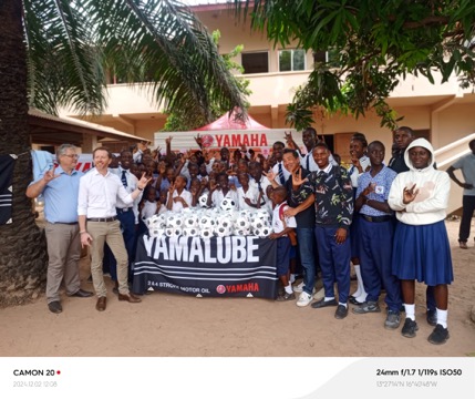 CFAO Donates Footballs to St John, SOS Children’s Village