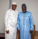 CG Darboe meets EOWAS President to solidify working relationship  