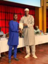 CG Darboe   inspires young Gambian writers