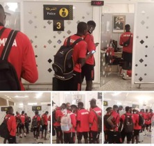 Gambia CHAN team arrives in Morocco ahead of Guinea brawl