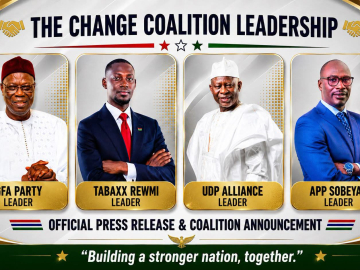 CHANGE Coalition adopts draft agreement in principle