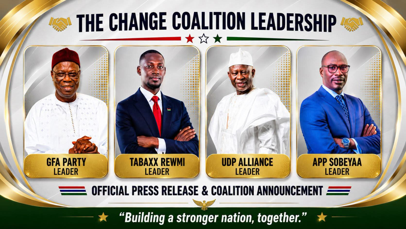 CHANGE Coalition adopts draft agreement in principle