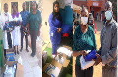 CRAWAH, Freeman Health Care Foundation hands over medical items to public health facilities