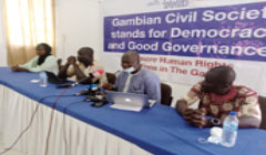CSOs to march in   soliadarity with   Jammeh victims