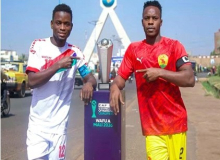 Captain Kebba Badjie joins Guinean counterpart to unveil WAFU A U-20 trophy in Bamako