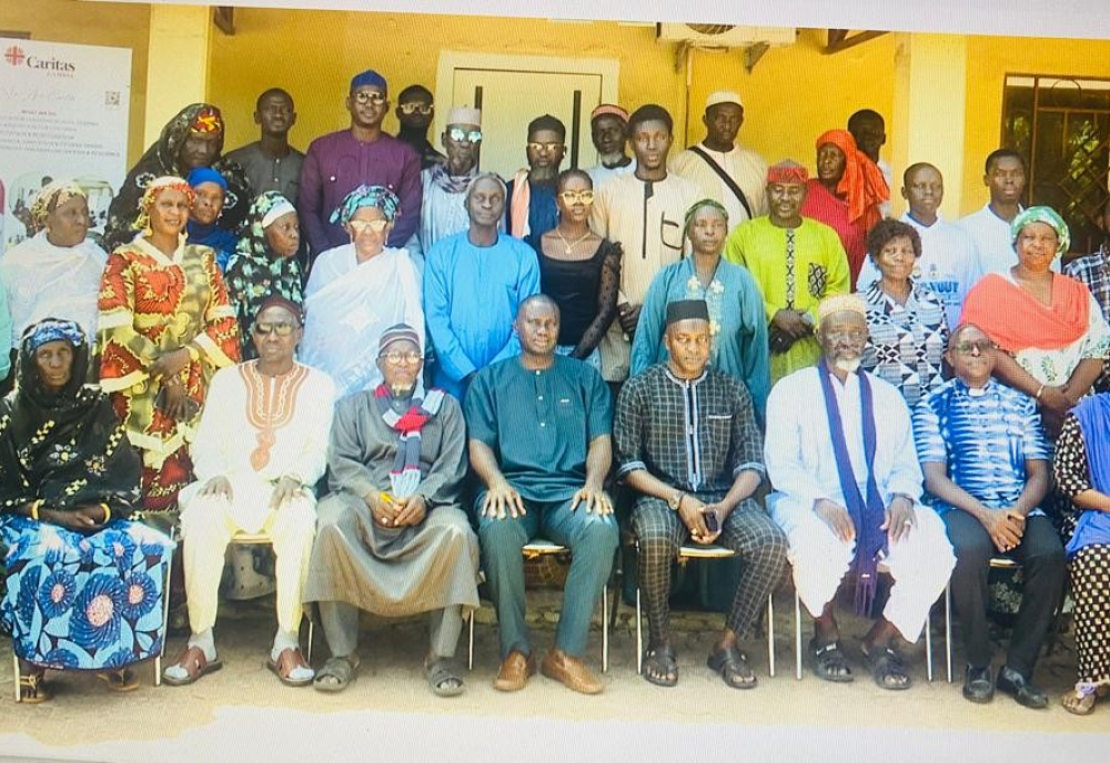 Caritas Gambia trains communities to prevent political violence