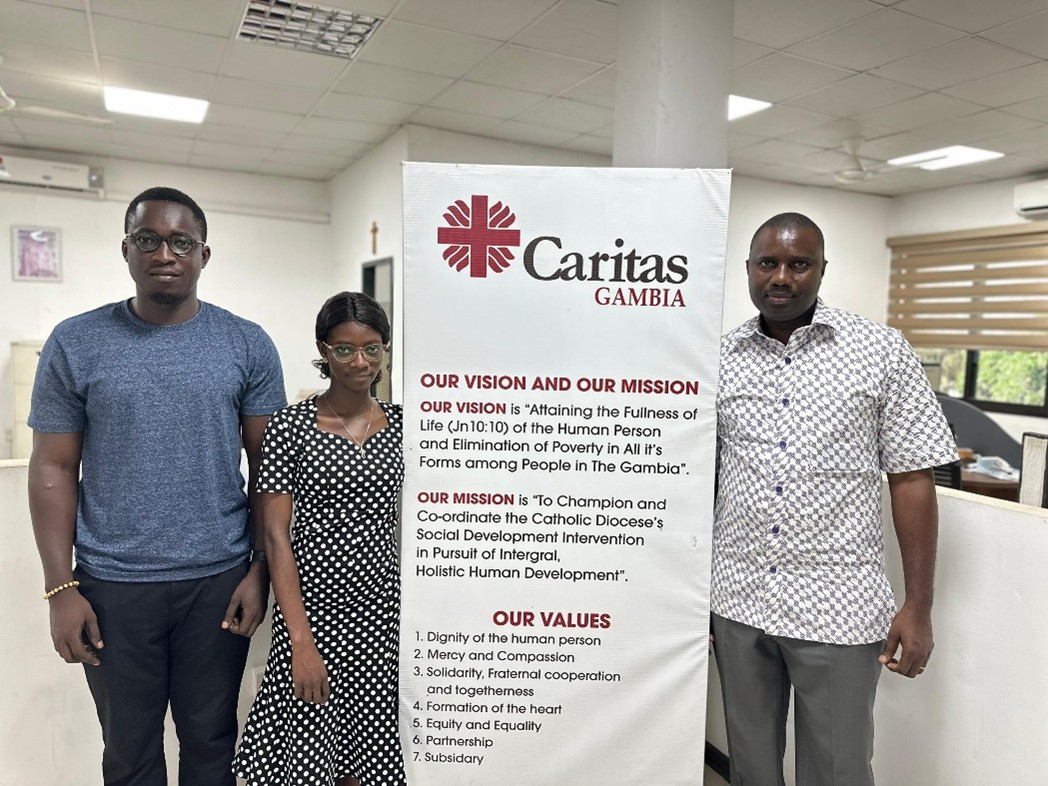 Director Mendy highlights Caritas’ strategic  interventions in improving lives in Gambia 48 yrs on 