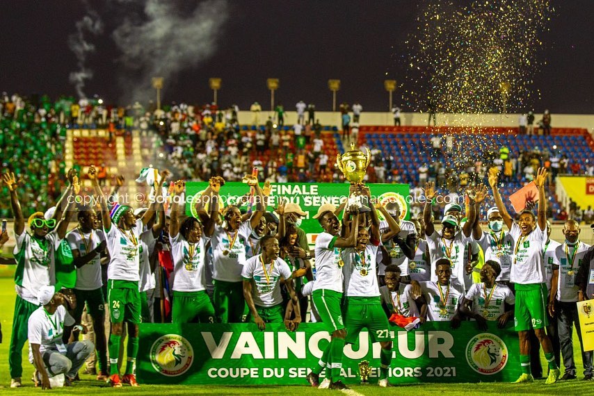 Cassa Sports arrives in Gambia after FA Cup triumph over FC Diambar