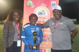 Catherine Jatta inspired Gambia to comfortable victory over Sierra Leone