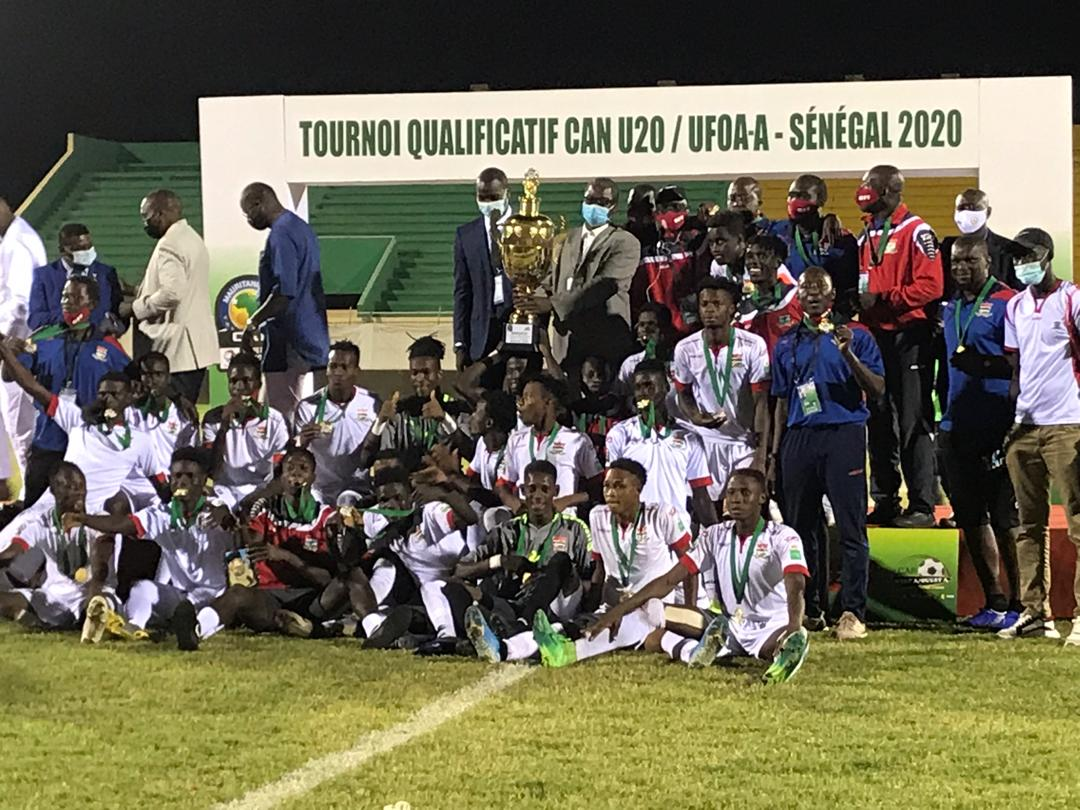 Gambia qualify for Afcon U-20 after being WAFU champions