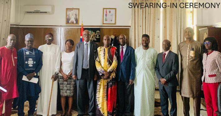 Chief Justice Jallow presides over swearing-in ceremony of Notaries Public and Commissioners for Oath