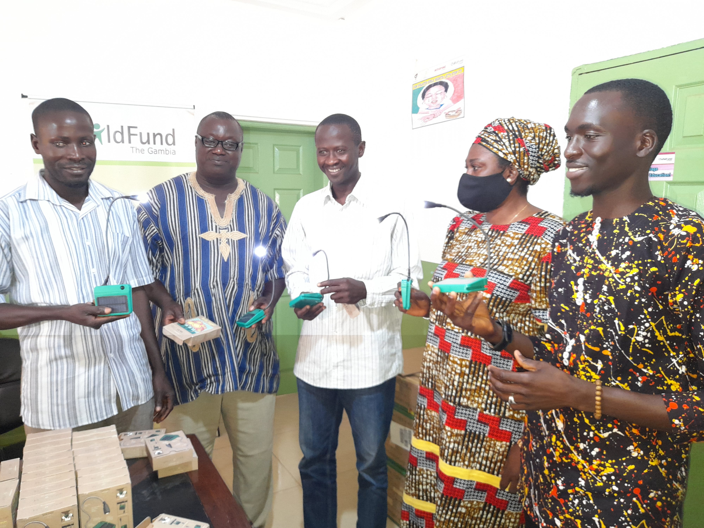 Child Fund donates 250 solar-powered lamps to 5 communities in WCR