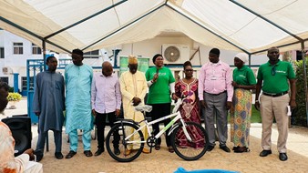 ChildFund donates over 1,000 bicycles to combat school dropout rates