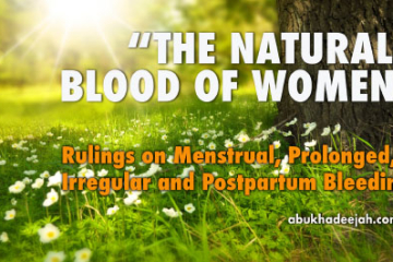 PURIFICATION  Forbidden Acts for Women Experiencing Menstruation and Post-Childbirth Bleeding  